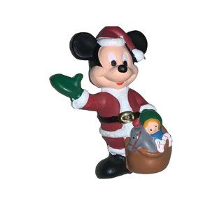 Mickey Mouse in Santa Suit Christmas Ornament The Walt Disney Co.- vintage